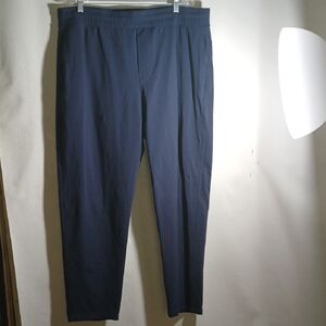 Public Rec Men's Navy Pants Size 42/30 Elastic Drawstring